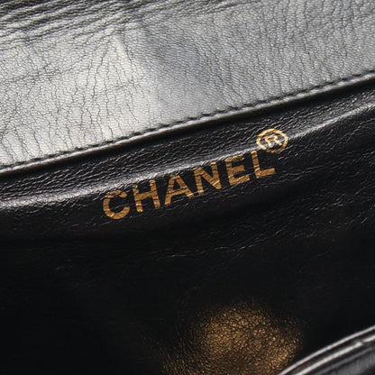 マトラッセ ターンロック チェーン バックパック リュックサック ラムスキン ブラック ゴールド金具 シャネル バッグ CHANEL