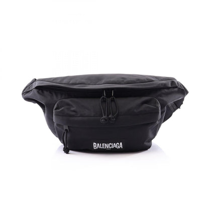 エクスプローラー ベルトバッグ XXL ボディバッグ ウエストバッグ キャンバス ブラック バレンシアガ バッグ BALENCIAGA