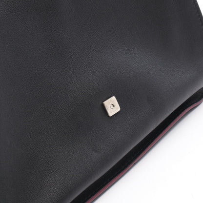 ダブルT 2WAY ハンドバッグ レザー ブラック トッズ バッグ TOD'S