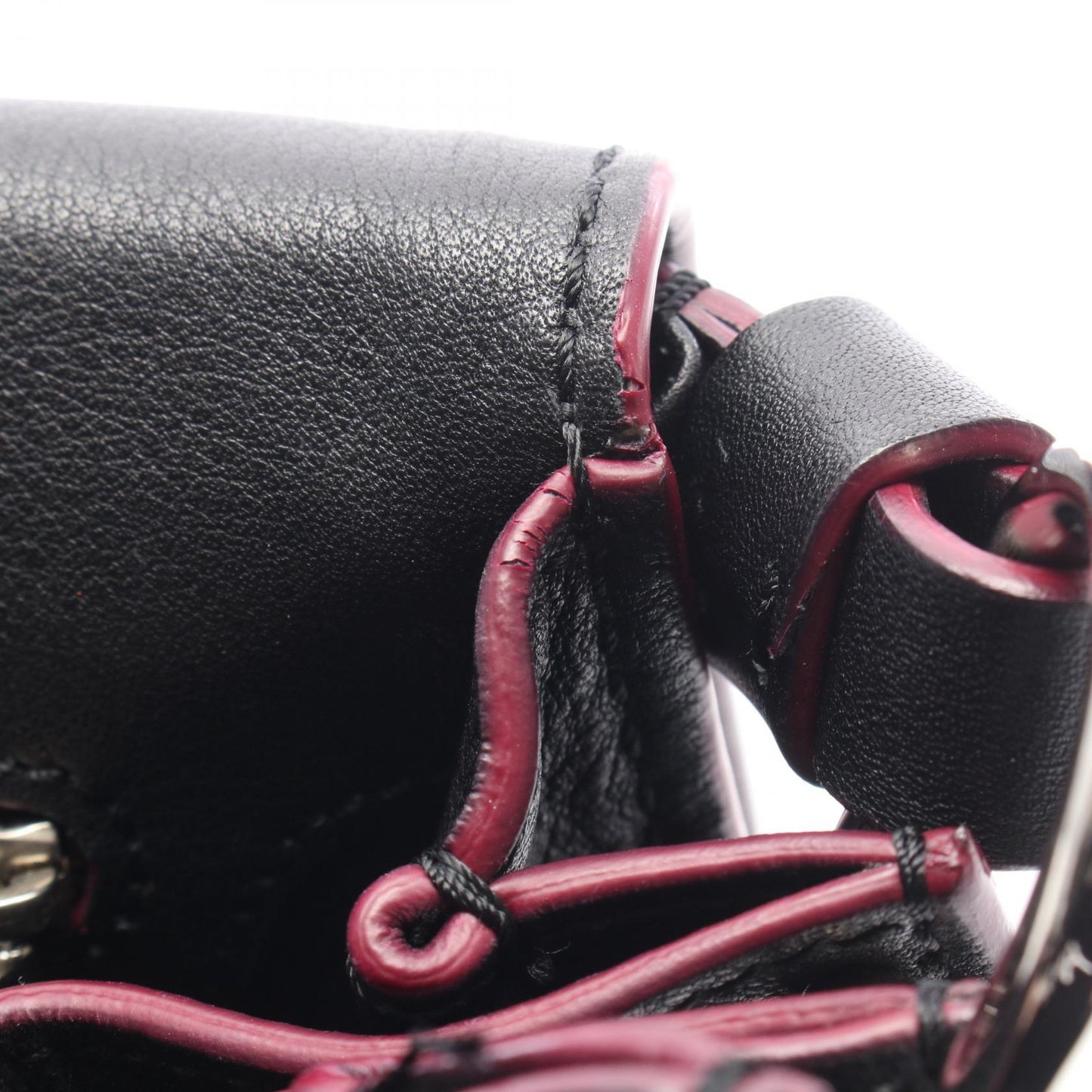 ダブルT 2WAY ハンドバッグ レザー ブラック トッズ バッグ TOD'S