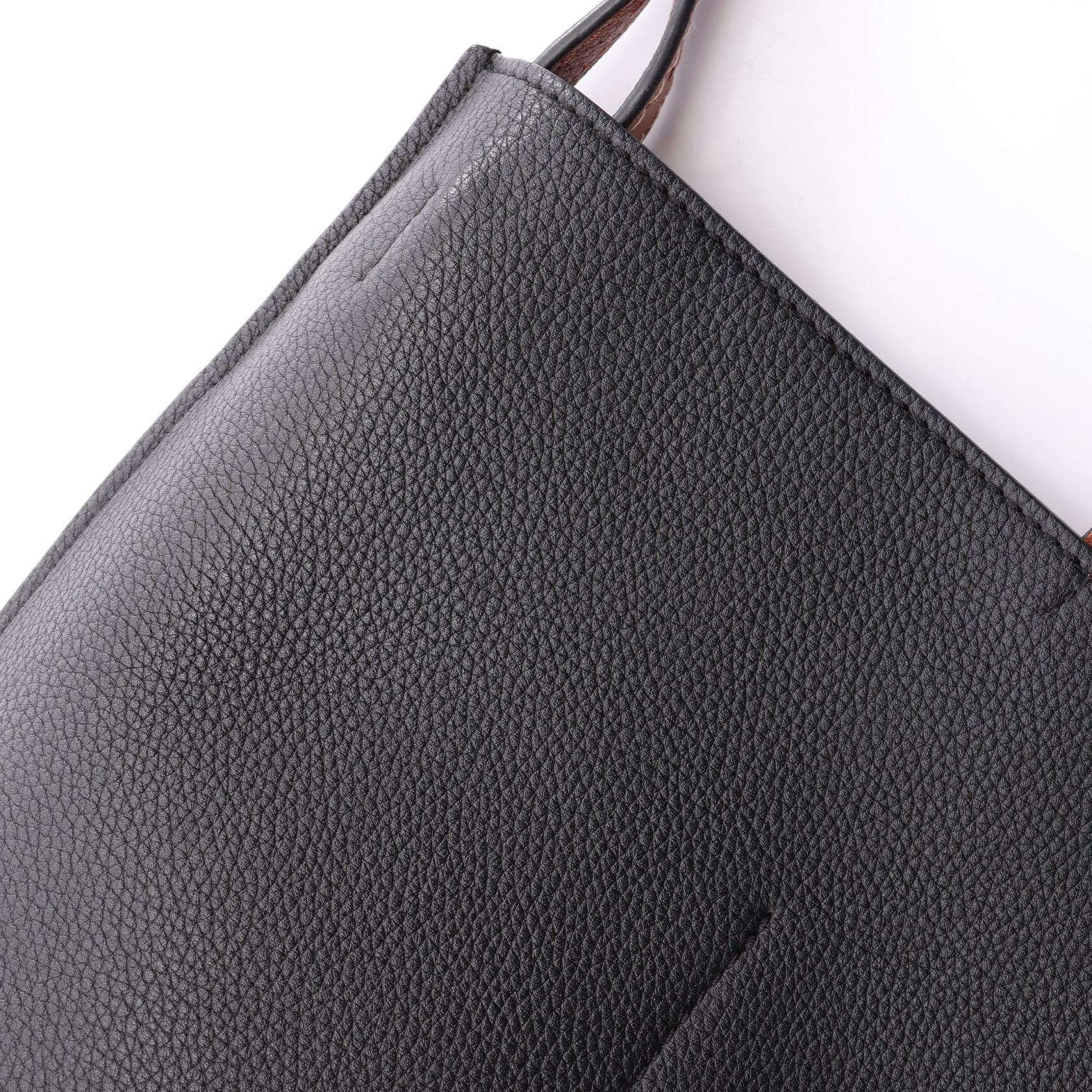 GATE ゲート バケット ショルダーバッグ レザー ラフィア ブラック ブラウン ベージュ ロエベ バッグ LOEWE