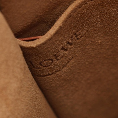GATE ゲート バケット ショルダーバッグ レザー ラフィア ブラック ブラウン ベージュ ロエベ バッグ LOEWE