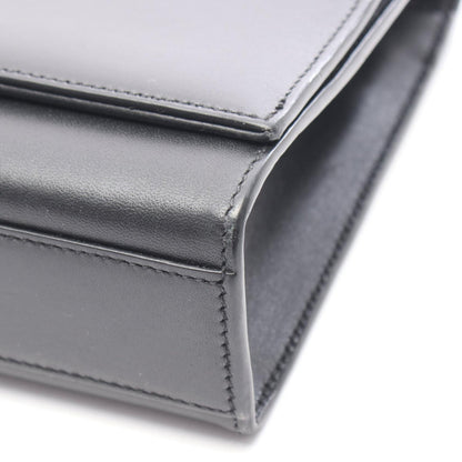 ケイト モノグラム チェーンショルダーバッグ レザー ブラック サンローランパリ バッグ SAINT LAURENT PARIS