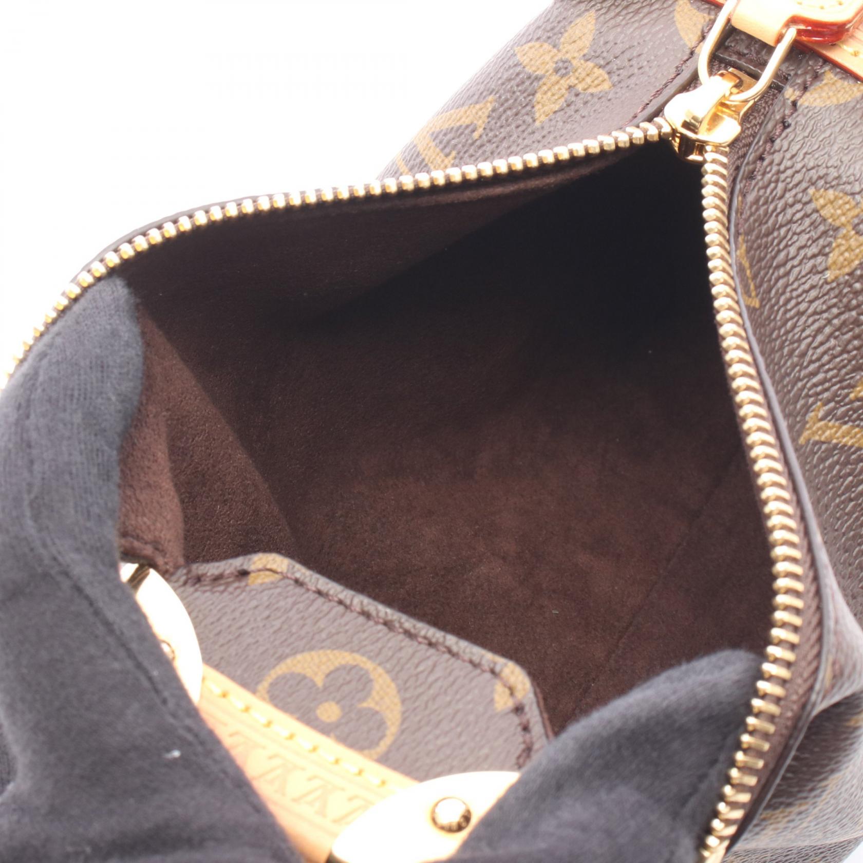 サイドトランクPM モノグラム 2WAY ハンドバッグ PVC レザー ブラウン ルイヴィトン バッグ LOUIS VUITTON