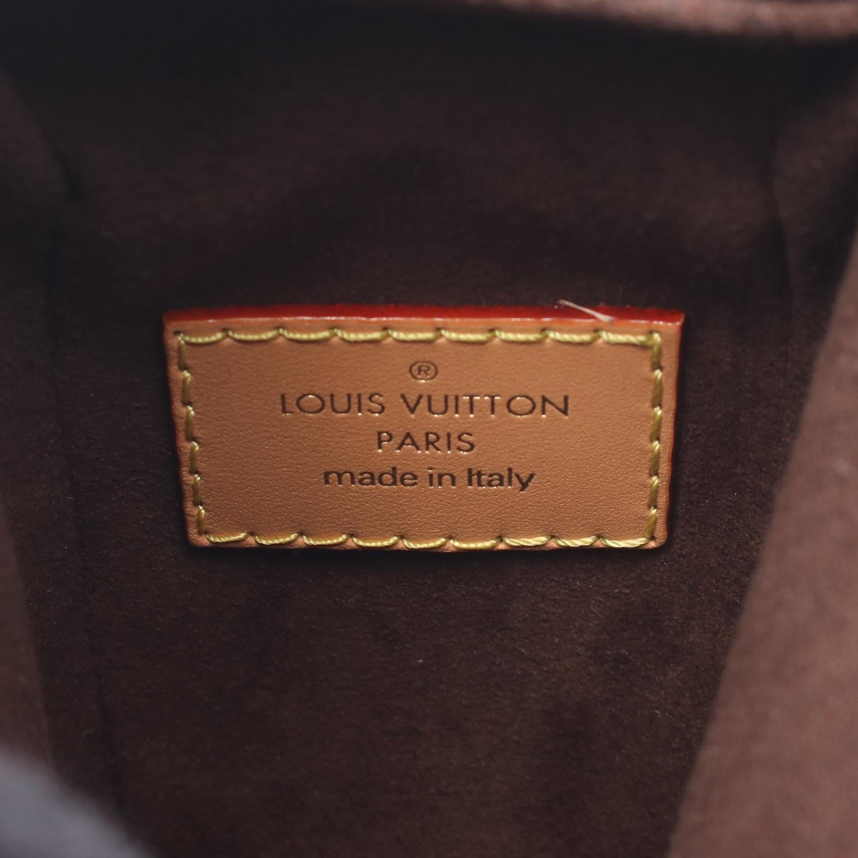 サイドトランクPM モノグラム 2WAY ハンドバッグ PVC レザー ブラウン ルイヴィトン バッグ LOUIS VUITTON