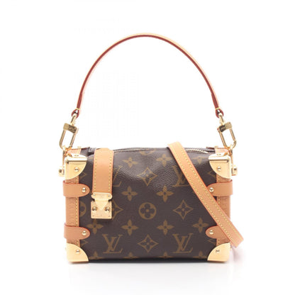 サイドトランクPM モノグラム 2WAY ハンドバッグ PVC レザー ブラウン ルイヴィトン バッグ LOUIS VUITTON
