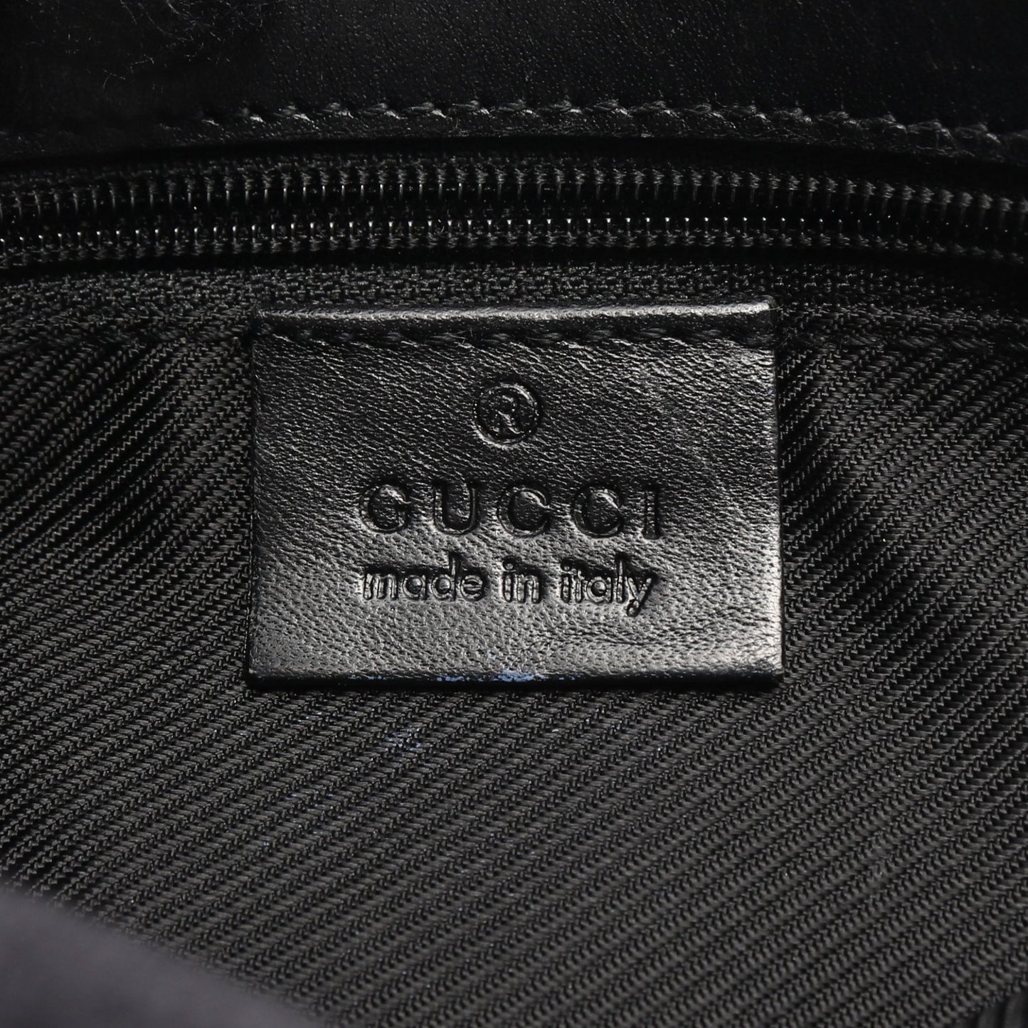 GGキャンバス ボディバッグ ウエストバッグ キャンバス レザー ブラック グッチ バッグ GUCCI