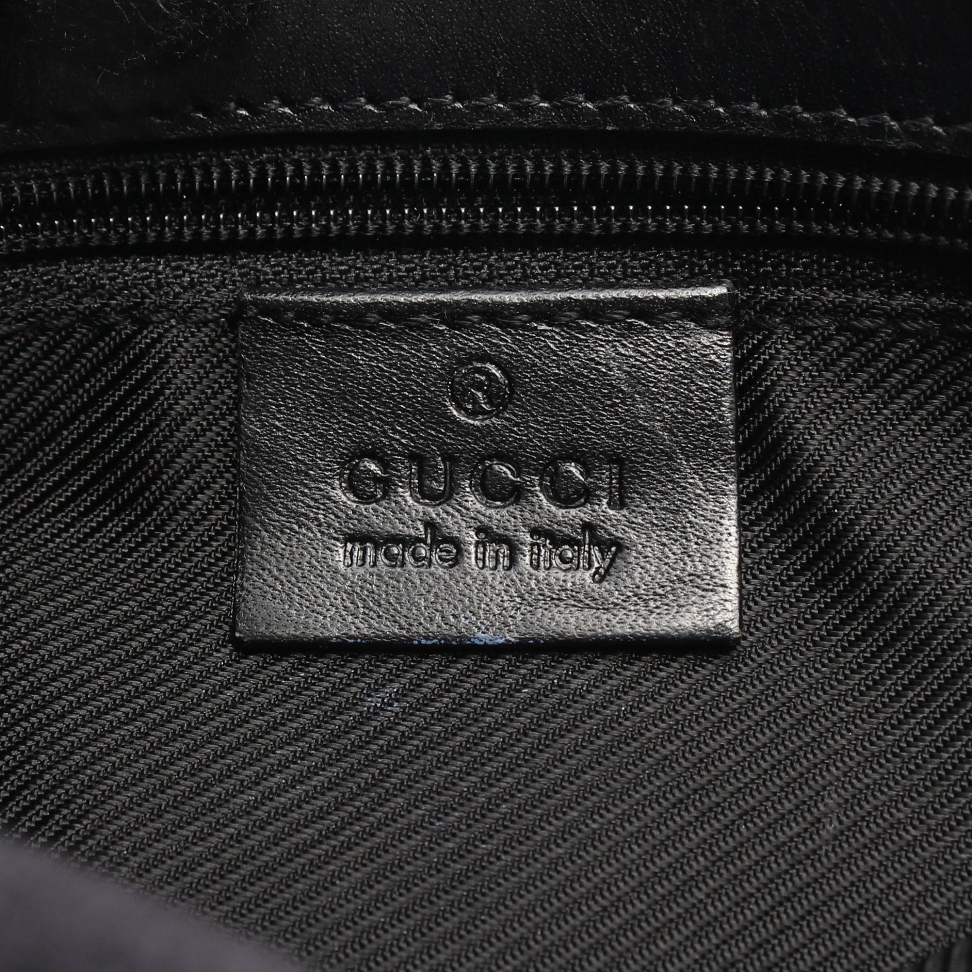 GGキャンバス ボディバッグ ウエストバッグ キャンバス レザー ブラック グッチ バッグ GUCCI