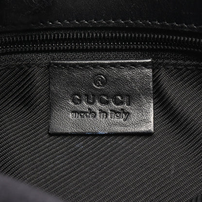 GGキャンバス ボディバッグ ウエストバッグ キャンバス レザー ブラック グッチ バッグ GUCCI