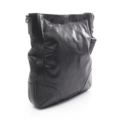 スコルピート ショルダーバッグ レザー ブラック ボッテガヴェネタ バッグ BOTTEGA VENETA