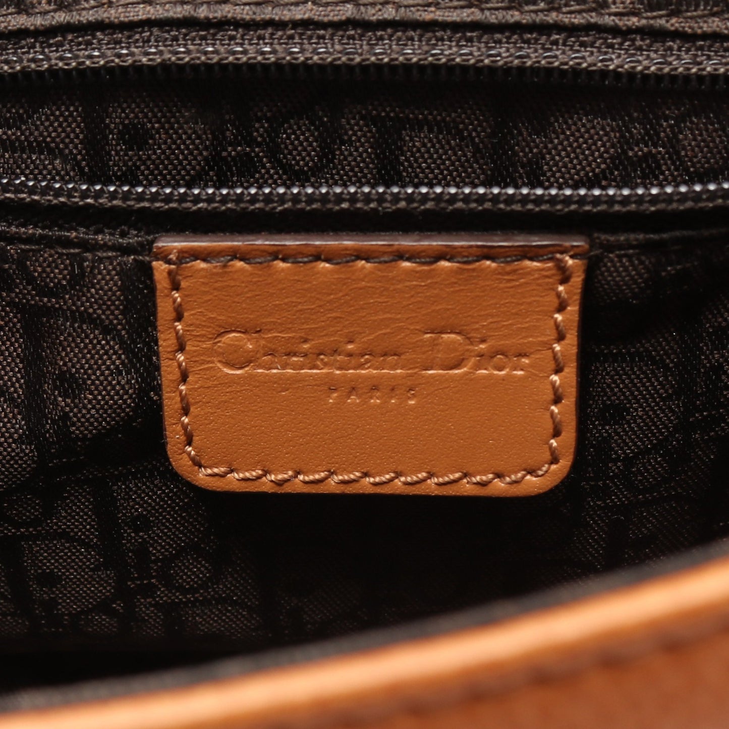 ストリートシック コロンバス ショルダーバッグ レザー ライトブラウン クリスチャンディオール バッグ Christian Dior