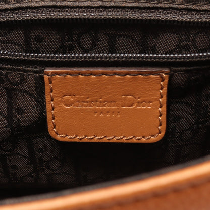 ストリートシック コロンバス ショルダーバッグ レザー ライトブラウン クリスチャンディオール バッグ Christian Dior