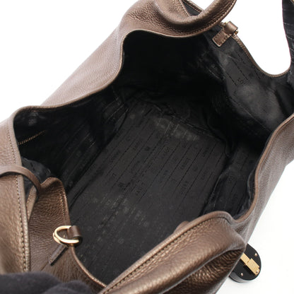 カリエGM ハンドバッグ トートバッグ レザー ブロンズ ロエベ バッグ LOEWE