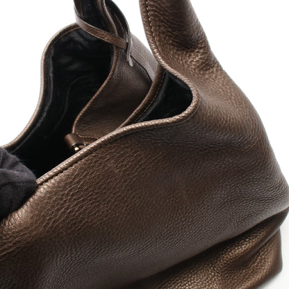 カリエGM ハンドバッグ トートバッグ レザー ブロンズ ロエベ バッグ LOEWE