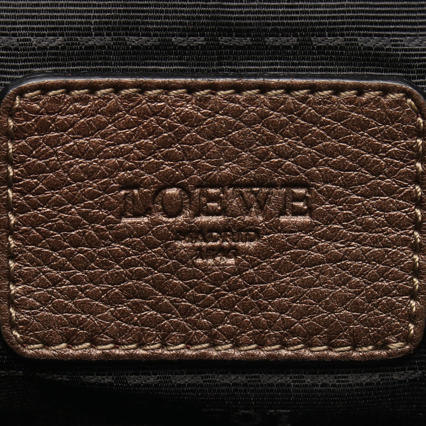 カリエGM ハンドバッグ トートバッグ レザー ブロンズ ロエベ バッグ LOEWE