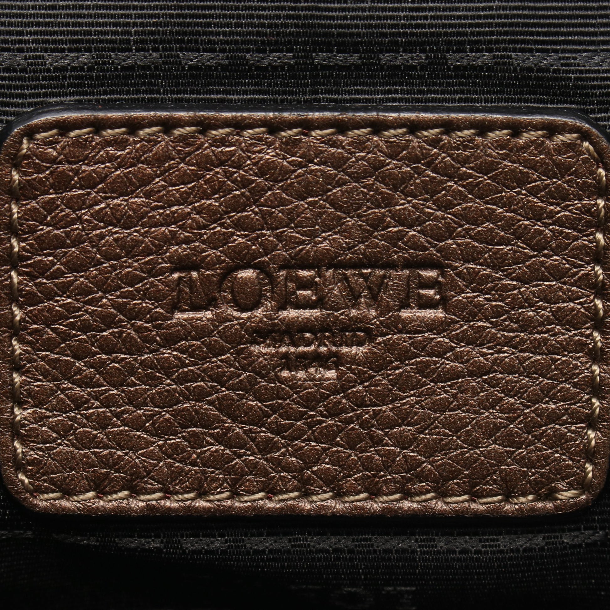 カリエGM ハンドバッグ トートバッグ レザー ブロンズ ロエベ バッグ LOEWE