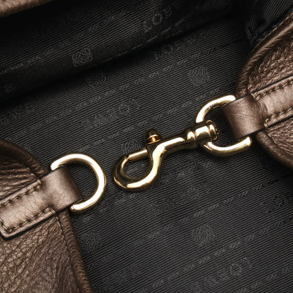 カリエGM ハンドバッグ トートバッグ レザー ブロンズ ロエベ バッグ LOEWE