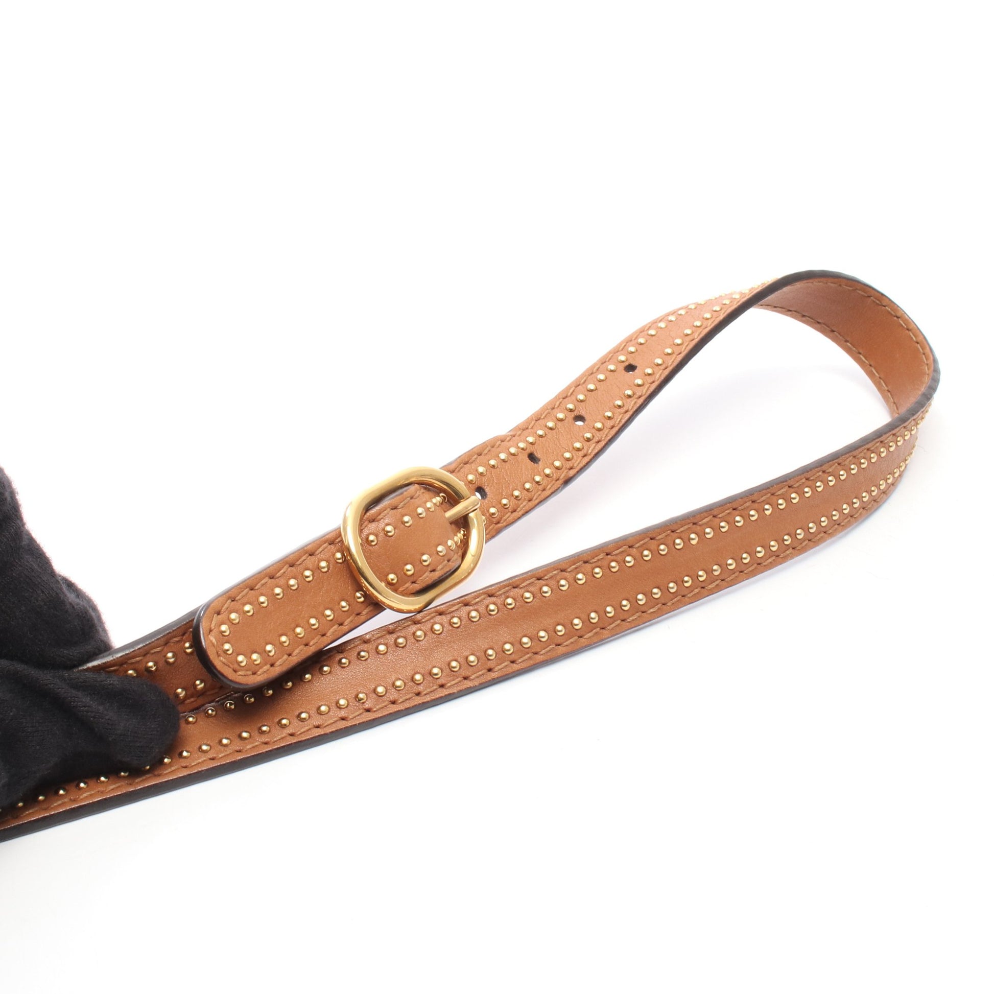 バンブー スナッフルビット タッセル ショルダーバッグ レザー ライトブラウン グッチ バッグ GUCCI