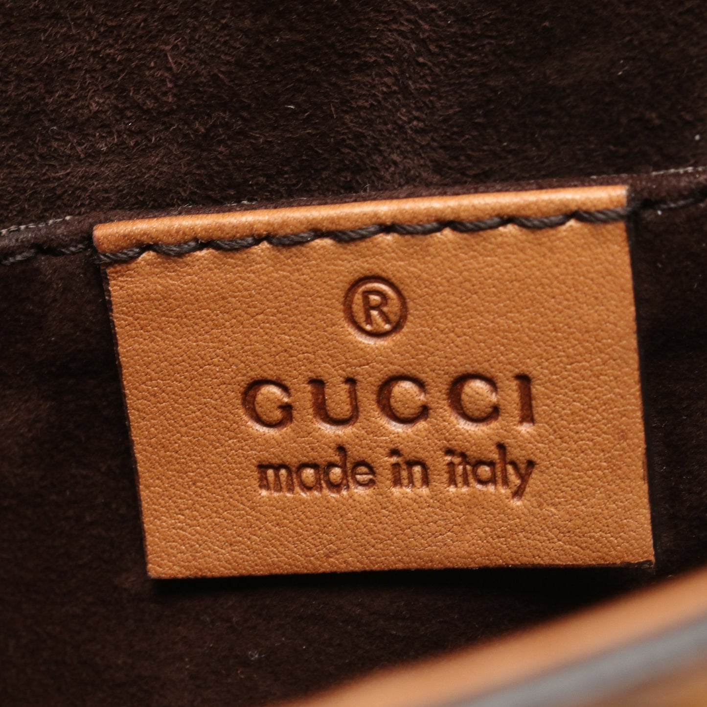 バンブー スナッフルビット タッセル ショルダーバッグ レザー ライトブラウン グッチ バッグ GUCCI