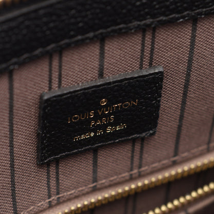 ポンヌフGM モノグラムアンプラント ノワール 2WAY ハンドバッグ レザー ブラック ルイヴィトン バッグ LOUIS VUITTON