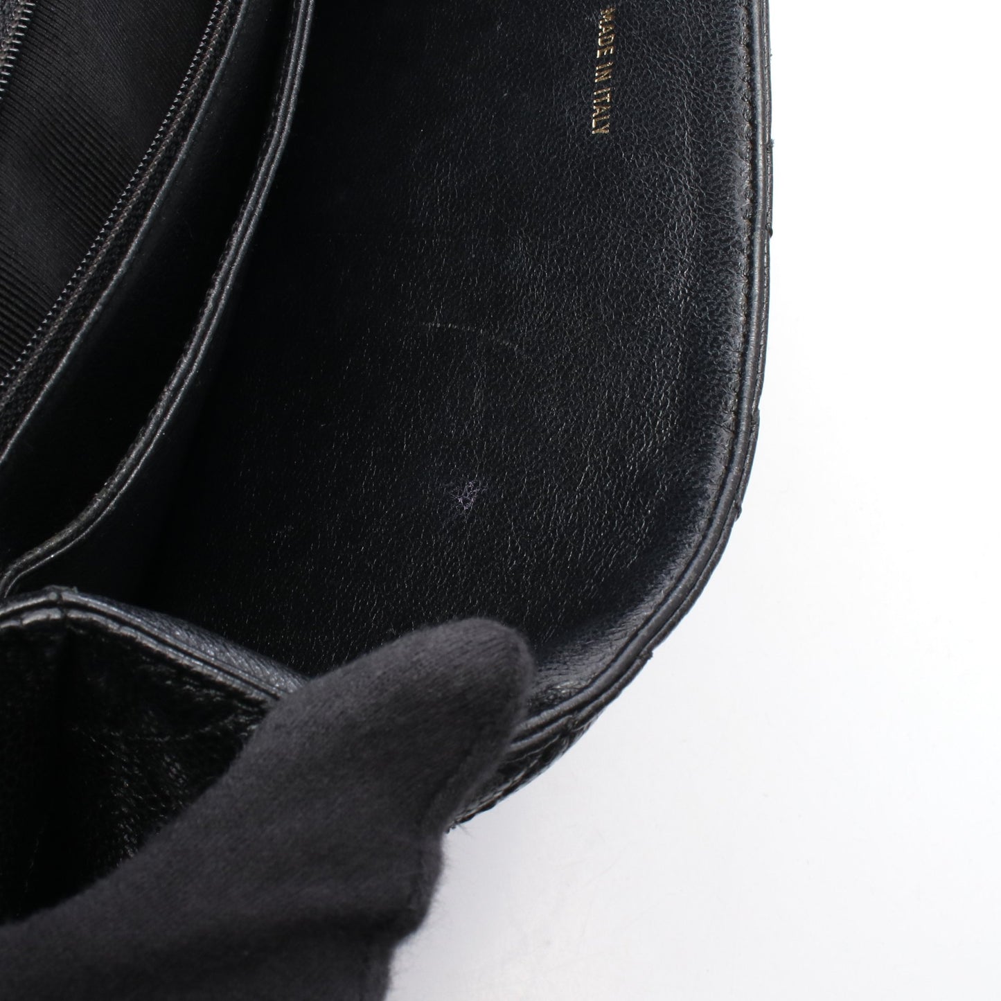 マトラッセ ハンドバッグ キャビアスキン ブラック ゴールド金具 シャネル バッグ CHANEL