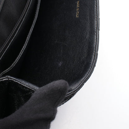 マトラッセ ハンドバッグ キャビアスキン ブラック ゴールド金具 シャネル バッグ CHANEL