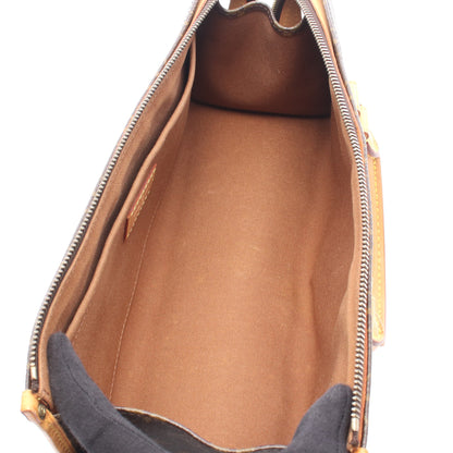 ポパンクール モノグラム ハンドバッグ PVC レザー ブラウン ルイヴィトン バッグ LOUIS VUITTON