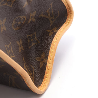 ポパンクール モノグラム ハンドバッグ PVC レザー ブラウン ルイヴィトン バッグ LOUIS VUITTON