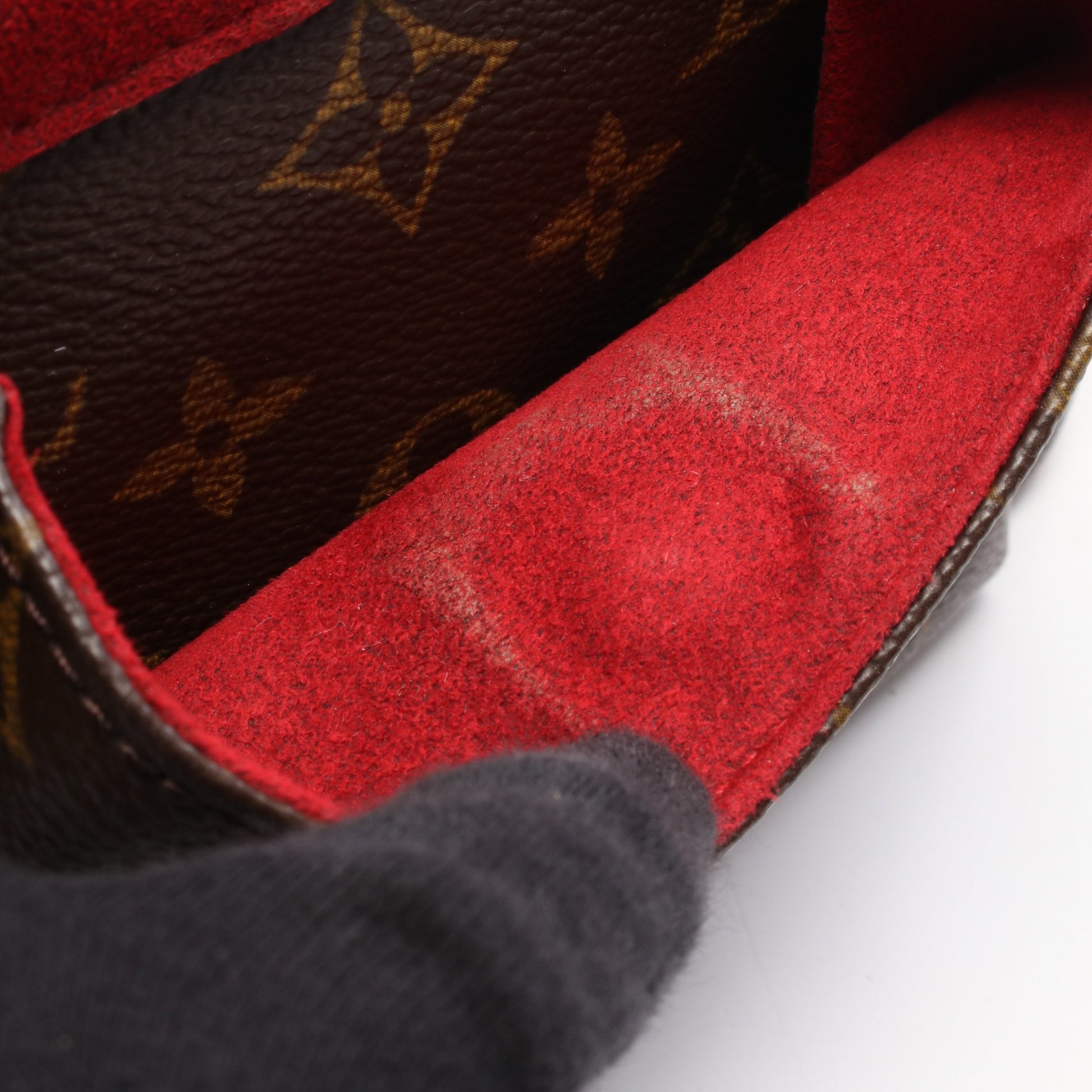 ヴィバシテPM モノグラム ショルダーバッグ PVC レザー ブラウン ルイヴィトン バッグ LOUIS VUITTON