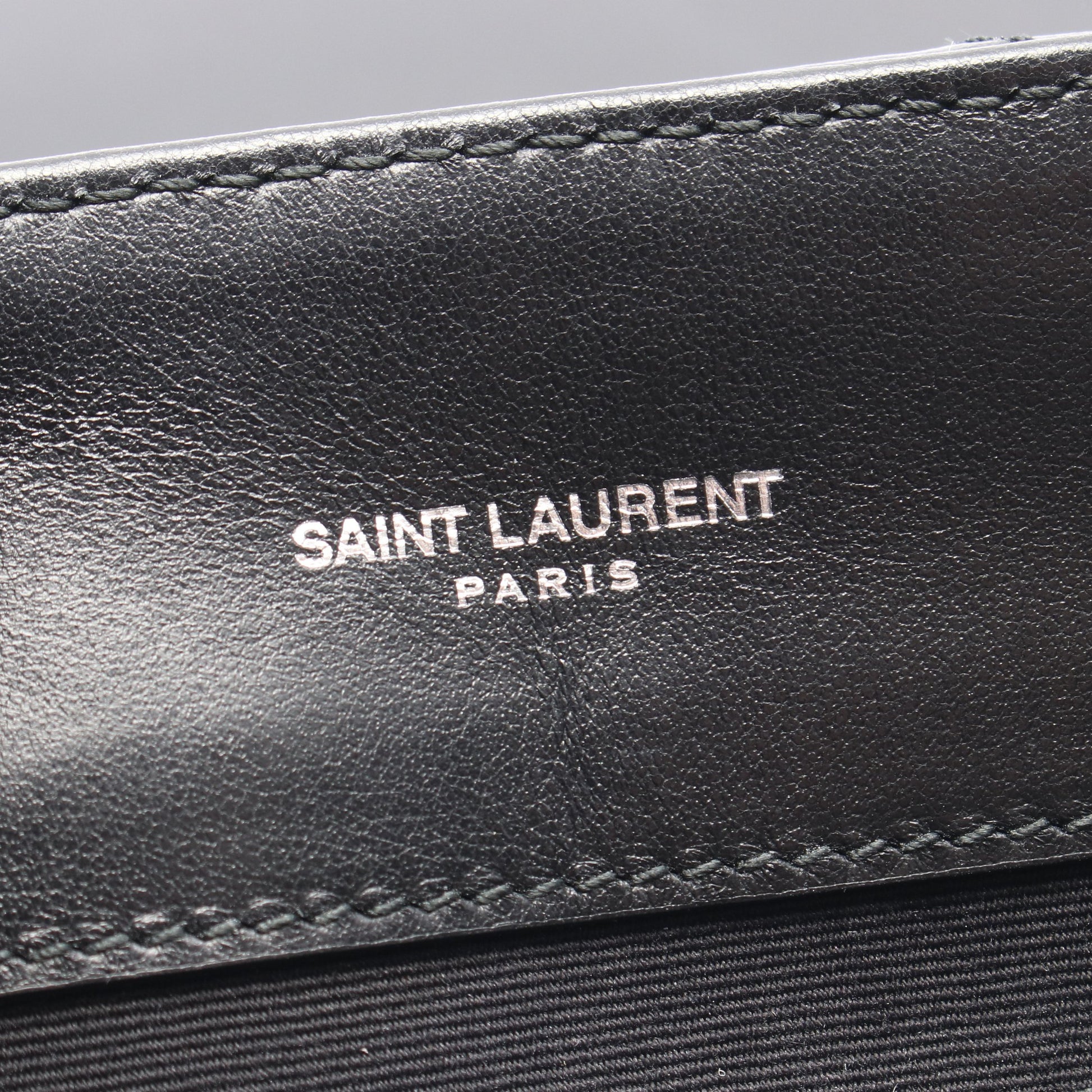 ルル ミディアム チェーンショルダーバッグ チェーントートバッグ レザー ブラック サンローランパリ バッグ SAINT LAURENT PARIS