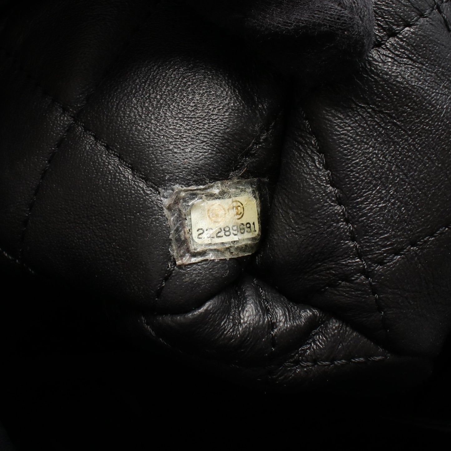 マトラッセ チェーン バックパック リュックサック レザー ブラック シルバー金具 シャネル バッグ CHANEL