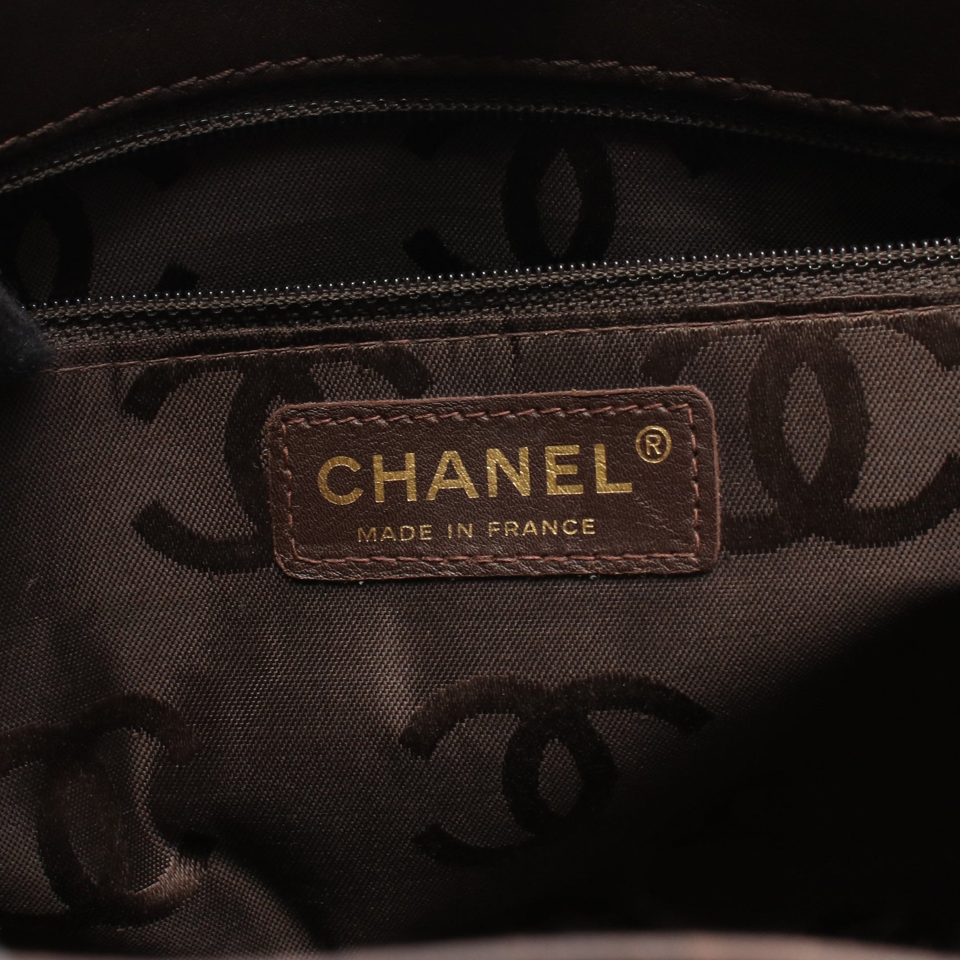 ワイルドステッチ ハンドバッグ トートバッグ レザー ブラウン ゴールド金具 シャネル バッグ CHANEL