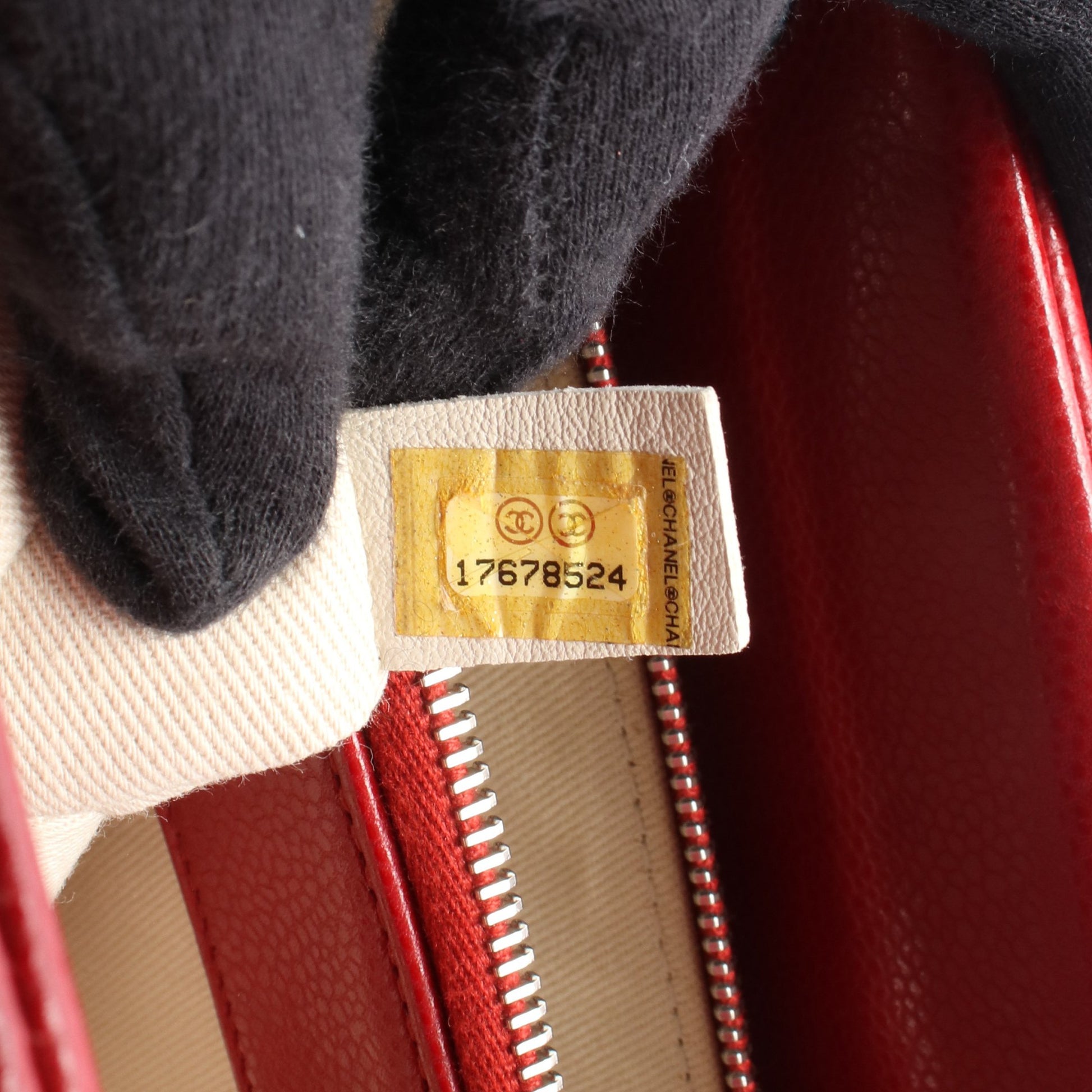 マトラッセ ココマーク チェーンショルダーバッグ チェーントートバッグ キャビアスキン レッド シルバー金具 シャネル バッグ CHANEL