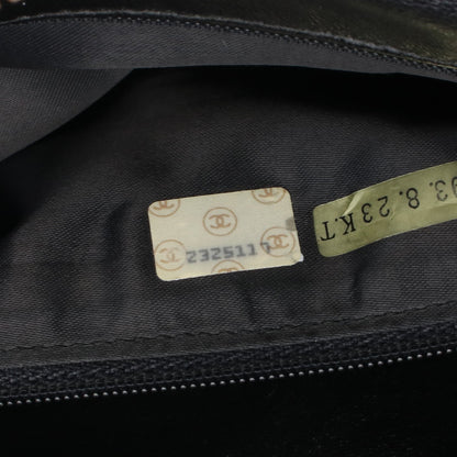 マトラッセ タッセル チェーンショルダーバッグ ラムスキン ブラック ゴールド金具 シャネル バッグ CHANEL