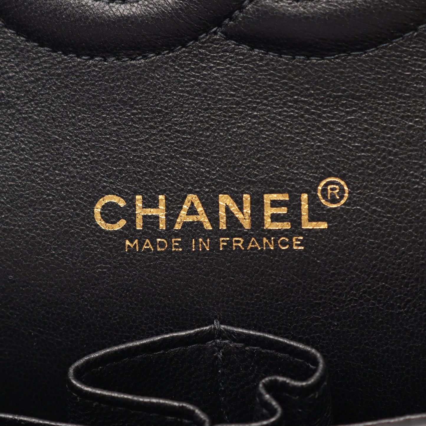 マトラッセ Wフラップ Wチェーンショルダーバッグ キャビアスキン ブラック ゴールド金具 シャネル バッグ CHANEL