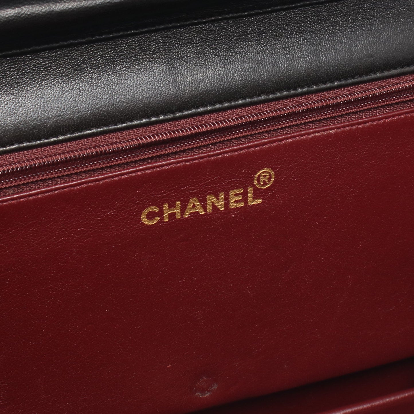 マトラッセ チェーンショルダーバッグ ラムスキン ブラック ゴールド金具 シャネル バッグ CHANEL