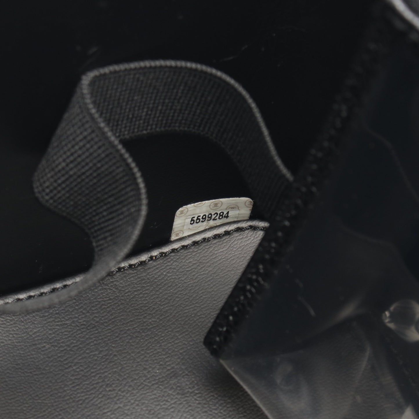 ココマーク バニティ 2WAY ハンドバッグ キャビアスキン ブラック ゴールド金具 シャネル バッグ CHANEL