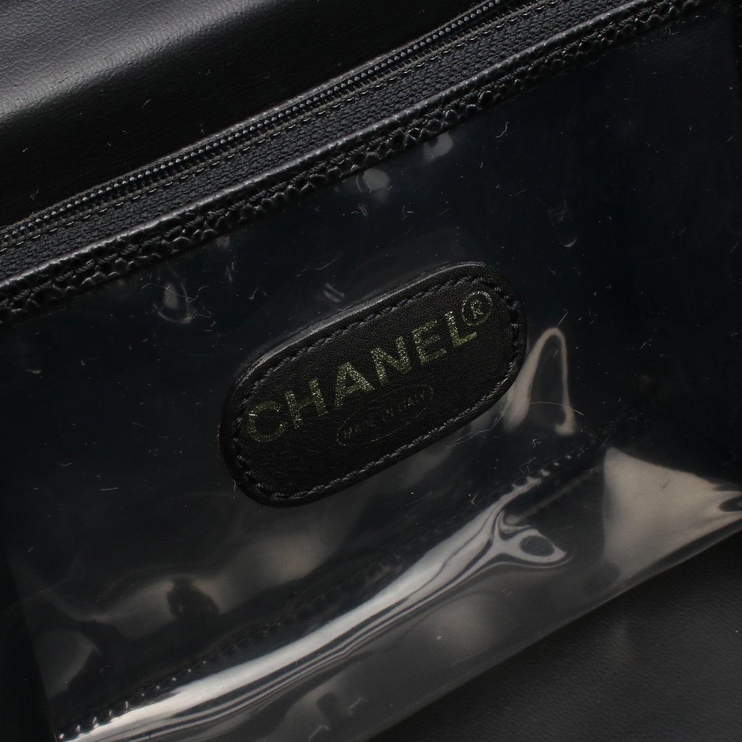ココマーク バニティ 2WAY ハンドバッグ キャビアスキン ブラック ゴールド金具 シャネル バッグ CHANEL