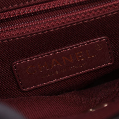 Vステッチ バックパック リュックサック ラムスキン ブラック ゴールド金具 シャネル バッグ CHANEL