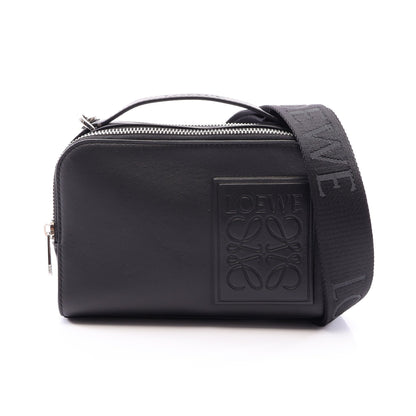クロスボディ カメラバッグ ミニ 2WAY ハンドバッグ レザー ブラック ロエベ バッグ LOEWE