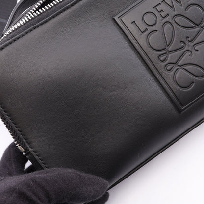 クロスボディ カメラバッグ ミニ 2WAY ハンドバッグ レザー ブラック ロエベ バッグ LOEWE