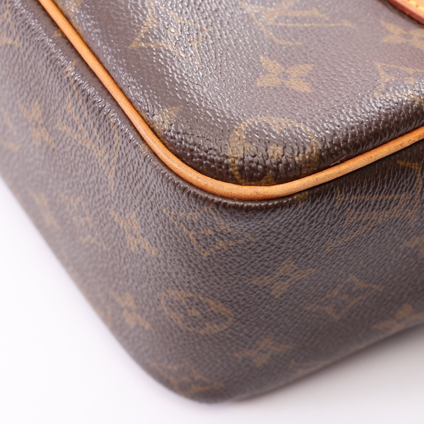シテMM モノグラム ショルダーバッグ PVC レザー ブラウン ルイヴィトン バッグ LOUIS VUITTON