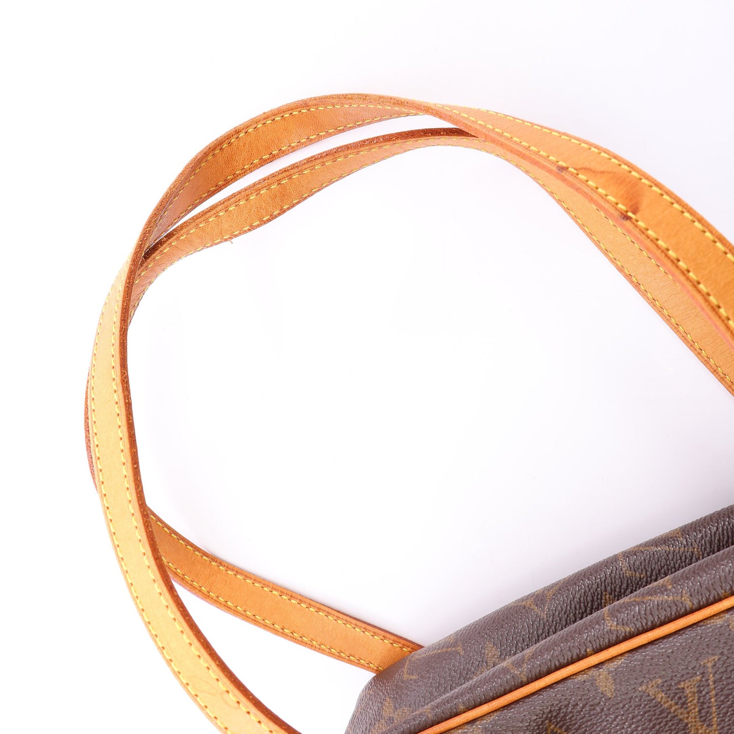 シテMM モノグラム ショルダーバッグ PVC レザー ブラウン ルイヴィトン バッグ LOUIS VUITTON