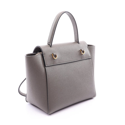 BELT BAG NANO ベルトバッグ ナノ 2WAY ハンドバッグ レザー グレー セリーヌ バッグ CELINE