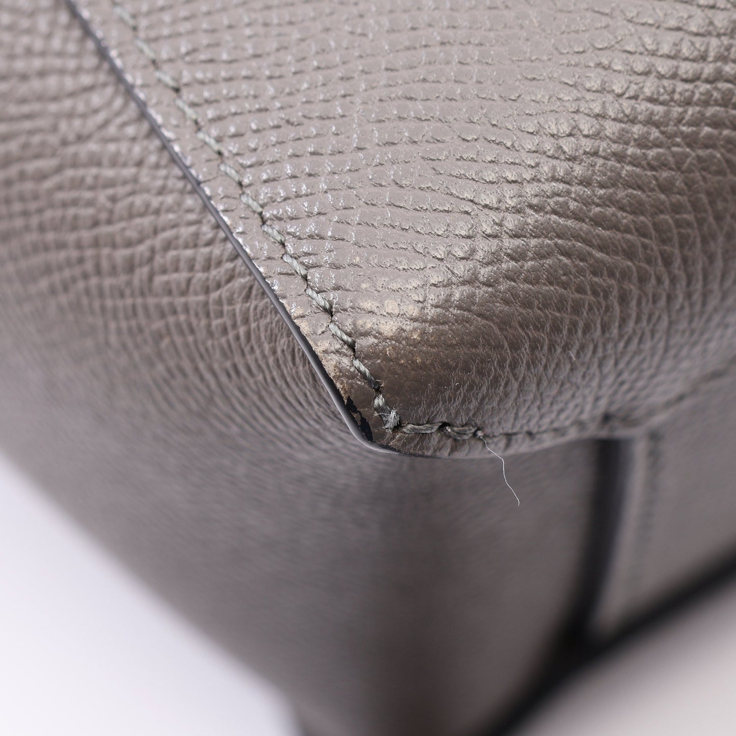 BELT BAG NANO ベルトバッグ ナノ 2WAY ハンドバッグ レザー グレー セリーヌ バッグ CELINE