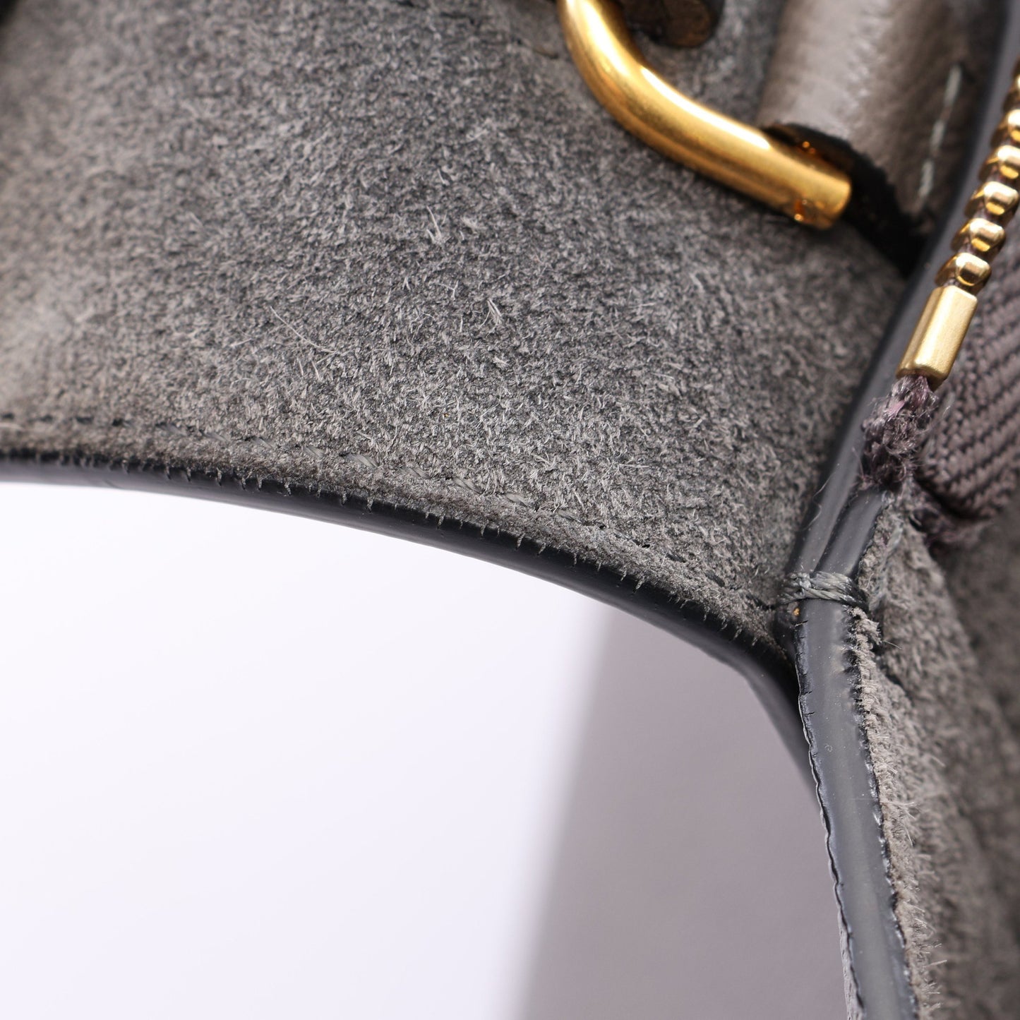 BELT BAG NANO ベルトバッグ ナノ 2WAY ハンドバッグ レザー グレー セリーヌ バッグ CELINE