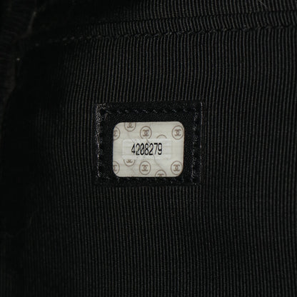 ココマーク 2WAY ボストンバッグ キャビアスキン ブラック ゴールド金具 シャネル バッグ CHANEL
