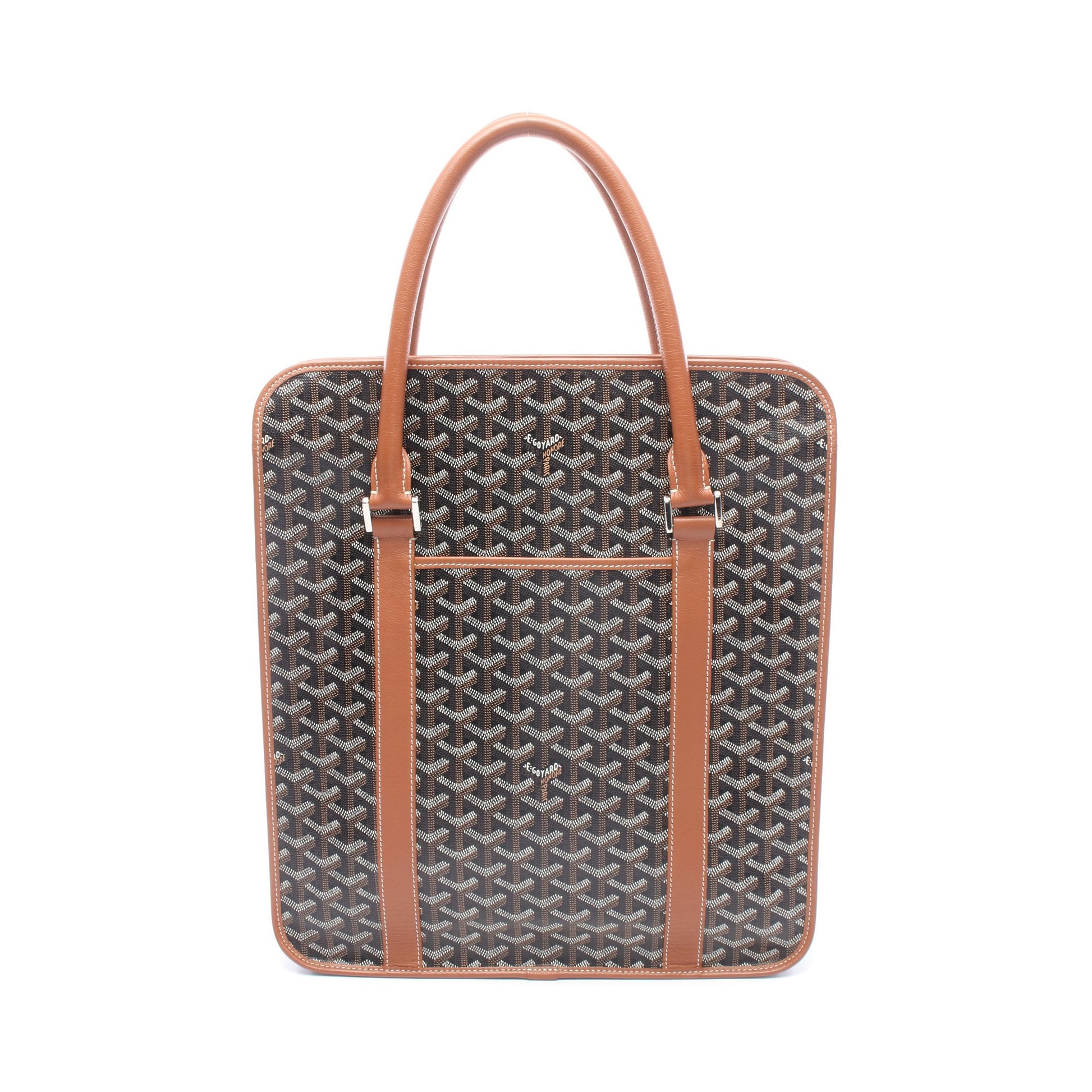 ブルゴーニュ ハンドバッグ トートバッグ コーティングキャンバス レザー ブラック ブラウン ホワイト ゴヤール バッグ GOYARD