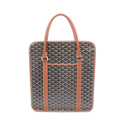 ブルゴーニュ ハンドバッグ トートバッグ コーティングキャンバス レザー ブラック ブラウン ホワイト ゴヤール バッグ GOYARD