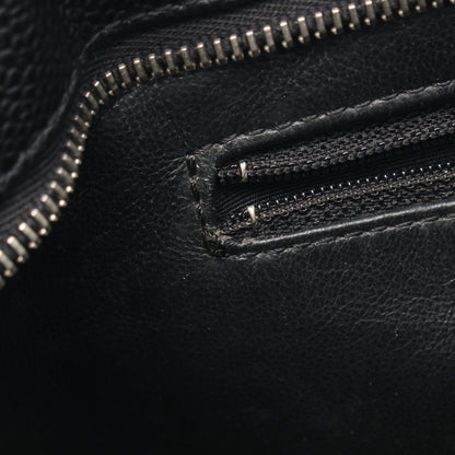 復刻トート ハンドバッグ トートバッグ キャビアスキン ブラック シルバー金具 シャネル バッグ CHANEL
